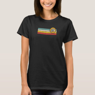 Fotografie Onderdruk Retrostijl Sunset T-shirt