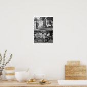 Fotografie op het Gemeenschappelijk en Wachten op Poster (Keuken)