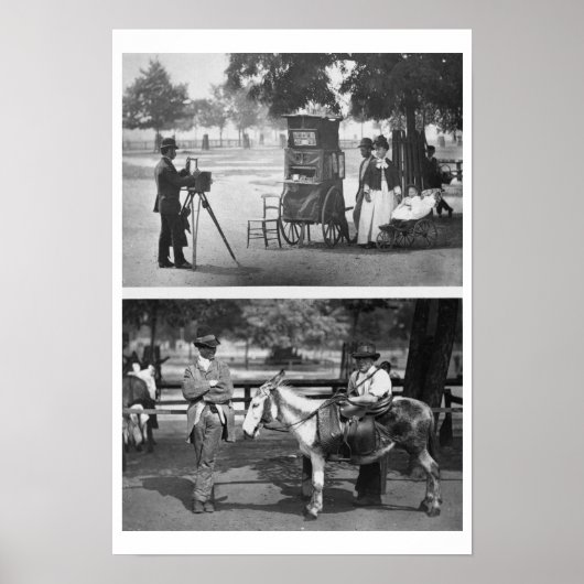 Fotografie op het Gemeenschappelijk en Wachten op Poster (Voorkant)