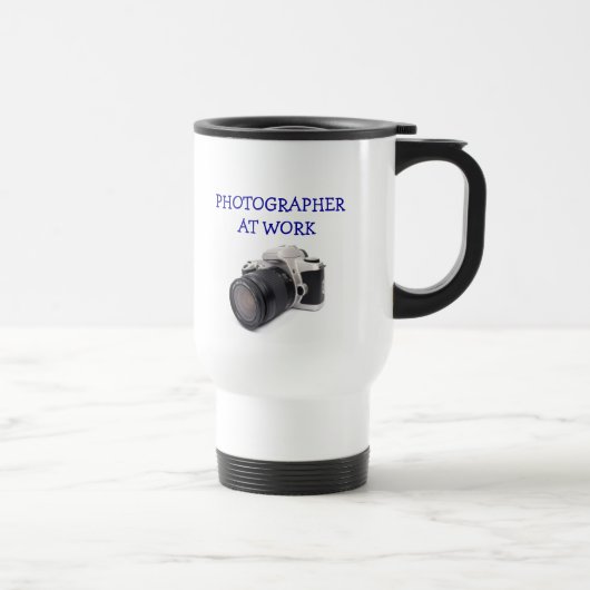 FOTOGRAFIE OP HET WERK - Travel Mug Reisbeker (Rechts)