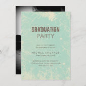 Fotografie op school Groene Grunge Kaart (Voorkant / Achterkant)