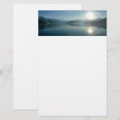 Fotografie over College Fjord Alaska Briefpapier (Voorkant / Achterkant)