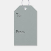 Fotografie over College Fjord Alaska Cadeaulabel (Achterkant)