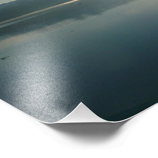 Fotografie over College Fjord Alaska Foto Afdruk (Hoek)