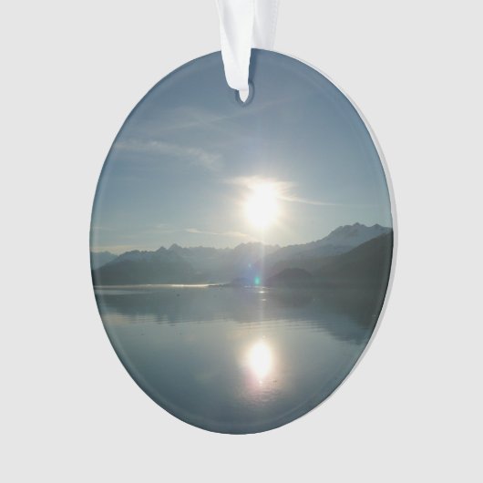 Fotografie over College Fjord Alaska Ornament (voorkant)