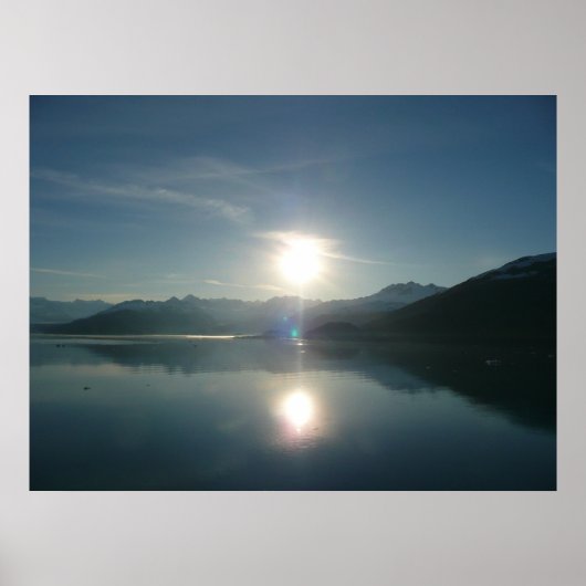 Fotografie over College Fjord Alaska Poster (Voorkant)