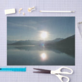 Fotografie over College Fjord Alaska Tissuepapier (Craft)