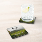 Fotografie over het landschap Kauai Hawaii Bier Onderzetter (Rechterzijde)