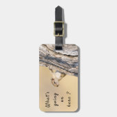 Fotografie over wilde dieren Afrika Safari Bagagelabel (Voorkant verticaal)