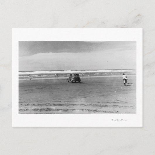 Fotografie Pacifische oceaanstrand Briefkaart (Voorkant)