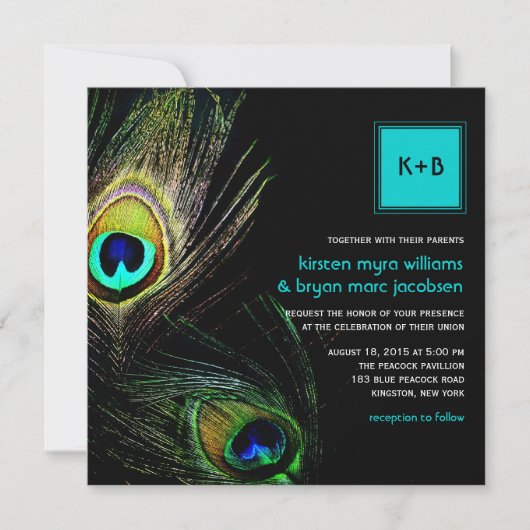 Fotografie Peacock Feathers Foto Weduwschap 2 Kaart (Voorkant)