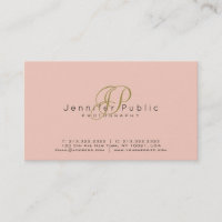 Fotografie Plain Elegant Fotografiet Monogram