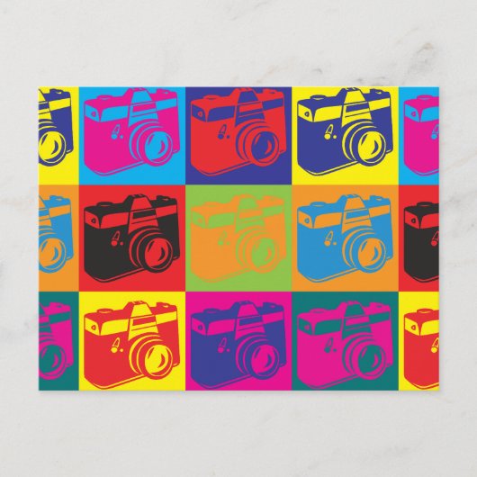 Fotografie Pop Art Briefkaart (Voorkant)