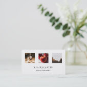 Fotografie | Portfolio van een fotograaf Visitekaartje (Staand voorkant)