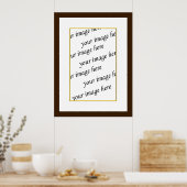 Fotografie poster lijst (Keuken)