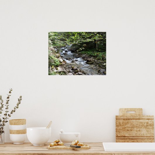 Fotografie Poster van de rivier (Keuken)