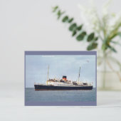 Fotografie Print Ocean Ship Feestdagenkaart (Staand voorkant)