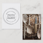 Fotografie Professioneel gereduceerd Visitekaartje (Voorkant / Achterkant)