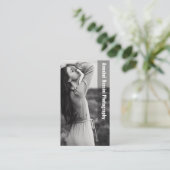 Fotografie Professioneel Moderne minimale foto Visitekaartje (Staand voorkant)