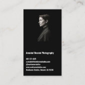 Fotografie Professioneel Moderne minimale foto Visitekaartje (Achterkant)