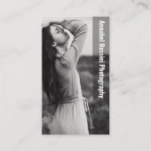 Fotografie Professioneel Moderne minimale foto Visitekaartje (Voorkant)