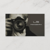 Fotografie Professionele Aangepaste Achtergrondfot Visitekaartje (Voorkant)