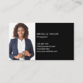 Fotografie Professionele fotografie Camera Visitekaartje (Achterkant)