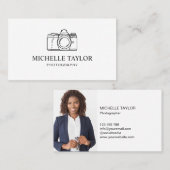 Fotografie Professionele fotografie Camera Visitekaartje (Voorkant / Achterkant)