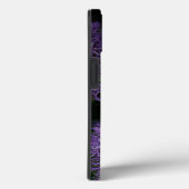 Fotografie Purple Flowers Monogram Case-Mate iPhone Case (Achterkant / Rechts)