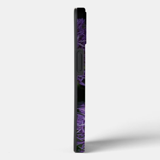 Fotografie Purple Flowers Monogram Case-Mate iPhone Case (Achterkant / Rechts)