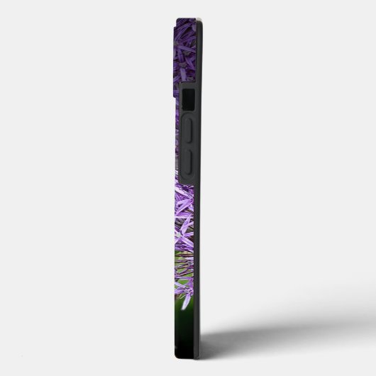 Fotografie Purple Flowers Monogram Case-Mate iPhone Case (Achterkant / Links)