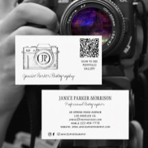 Fotografie QR CODE camera fotograaf
