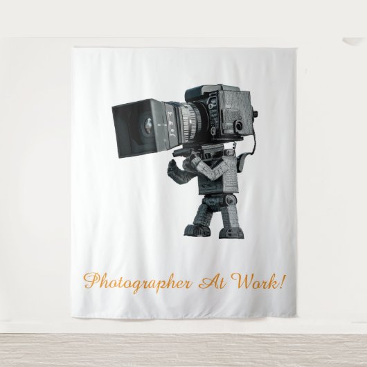 Fotografie Robot Tapijt Wandkleed (Voorkant)