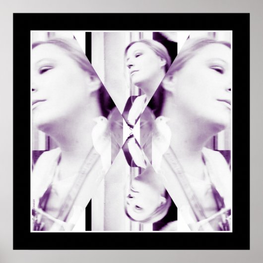 Fotografie schwarzweiß-Foto Fotokunst Poster (Voorkant)