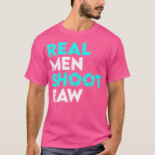 Fotografie Shirt Echte Mannen Schieten Raw Fotogra