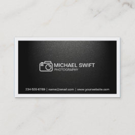 Fotografie Showcase Minimale eenvoudige matte zwar Visitekaartje