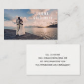 Fotografie Sjabloon Visitekaartje (Voorkant / Achterkant)