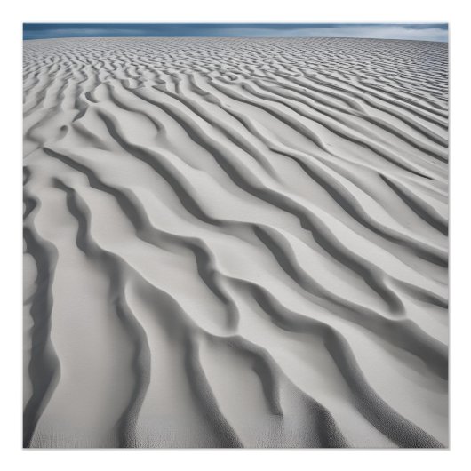 Fotografie Strand Esthetisch Zand Neutraal Perfect Poster (Voorkant)