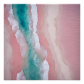 Fotografie Strand Esthetische Zonsondergang Neutra Perfect Poster (Voorkant)