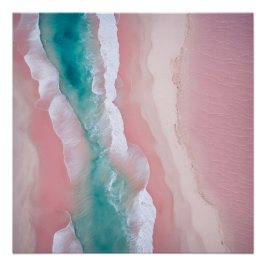 Fotografie Strand Esthetische Zonsondergang Neutra Perfect Poster