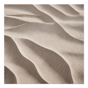 Fotografie Strand Zand Beige Neutraal zacht Perfect Poster