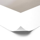 Fotografie Strandzand Beige Neutraal Blauw Perfect Poster (Hoek)