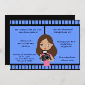 Fotografie Studio Celebration Kaart (Voorkant / Achterkant)