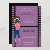 Fotografie Studio Celebration Kaart (Voorkant / Achterkant)