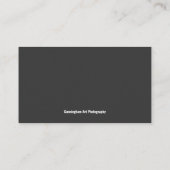 Fotografie Studio Modern minimalistische aangepast Visitekaartje (Achterkant)