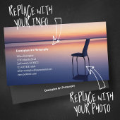 Fotografie Studio Modern minimalistische aangepast Visitekaartje