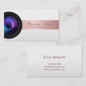 Fotografie Studio Roos Gold Striped fotograaf Visitekaartje (Voorkant / Achterkant)