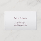 Fotografie Studio Roos Gold Striped fotograaf Visitekaartje (Achterkant)