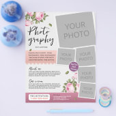 Fotografie Studio / Trouwfotografie Flyer (Enkel)