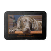 Fotografie Sweet Chocolate Labrador Retriever Badmat (Voorkant)